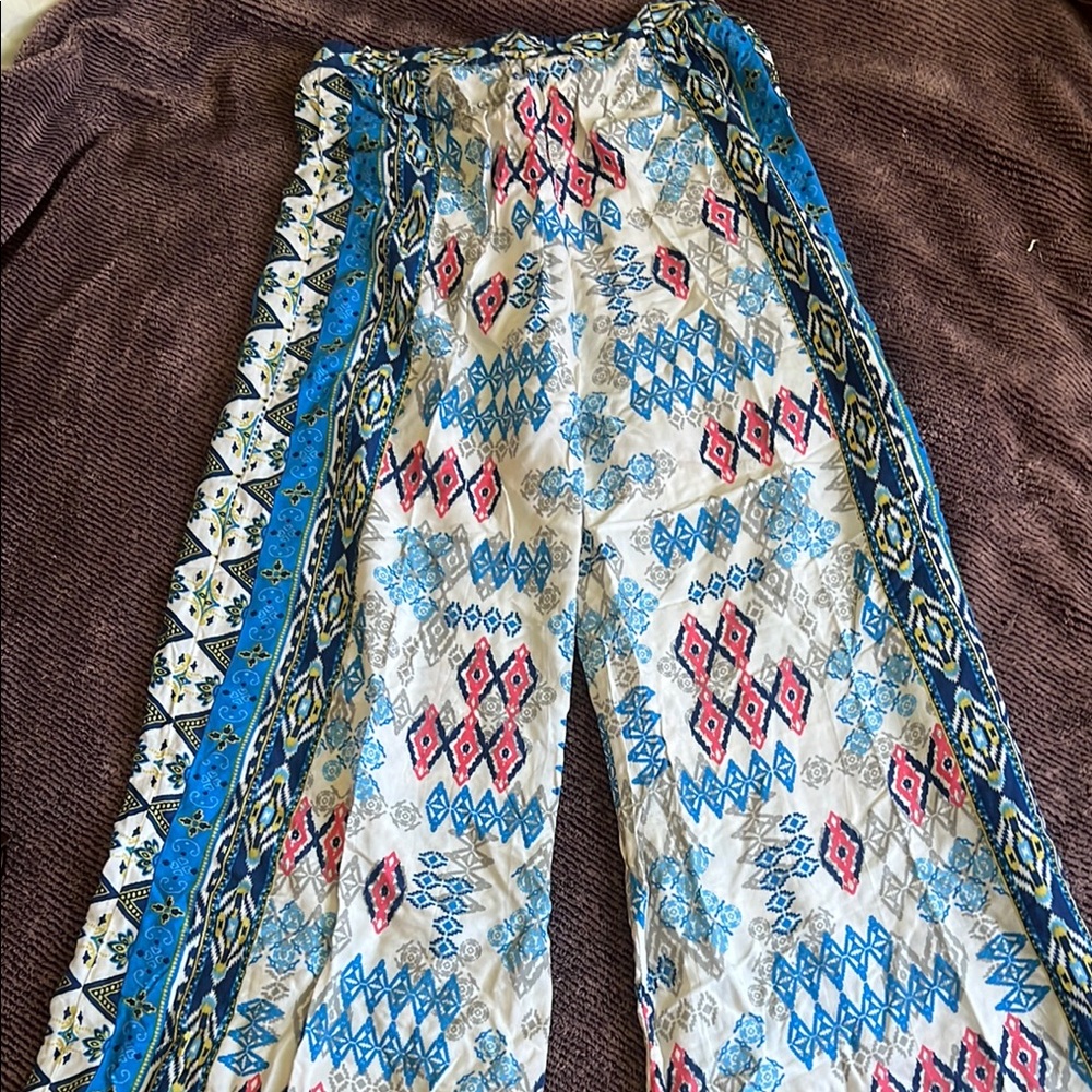 Flying Tomato Multicolor Patterned Lounge Pants! … - image 2